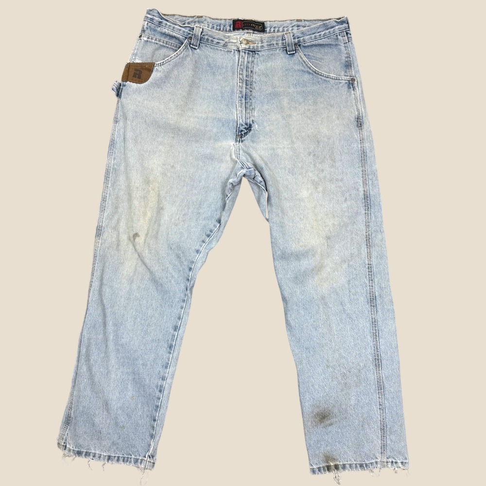 Wrangler RIGGS Carpenter Jeans Men 36X30 (Fits 41) Light DuraShield Workwear